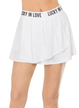 Load image into Gallery viewer, Lucky in Love Let’s Get it On Skirt in Black & White