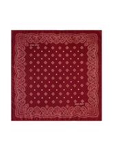 Load image into Gallery viewer, Paisley Border Print Square Scarf