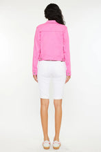 Load image into Gallery viewer, KanCan Pink Denim Jacket