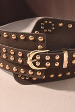 Load image into Gallery viewer, Studded Wide Waist Belt