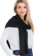 Load image into Gallery viewer, BEST SELLER & NEW COLORS Button Shawl Wrap Scarf.  NEW COLORS!!!