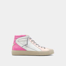 Load image into Gallery viewer, Rooney Pink Lizard High Top-Size 9 & 10 Left