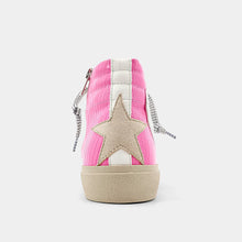 Load image into Gallery viewer, Rooney Pink Lizard High Top-Size 9 & 10 Left