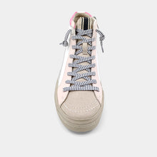 Load image into Gallery viewer, Rooney Pink Lizard High Top-Size 9 & 10 Left