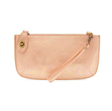 Load image into Gallery viewer, Pink Holographic Mini Wristlet Crossbody