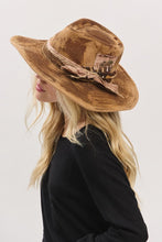 Load image into Gallery viewer, Eloise Vintage Shapeable Cowboy/Fedora Hat