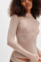 Load image into Gallery viewer, Free People Dance All Night Long Sleeve in Peach