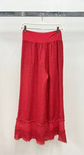 Load image into Gallery viewer, Wide Leg Linen Pants