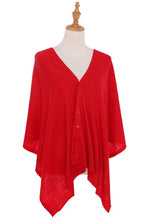 Load image into Gallery viewer, BEST SELLER & NEW COLORS Button Shawl Wrap Scarf.  NEW COLORS!!!