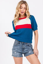 Load image into Gallery viewer, Short Sleeve Knit Top