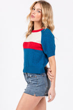 Load image into Gallery viewer, Short Sleeve Knit Top