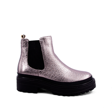 Load image into Gallery viewer, Yaneth Silver Boot-Sizes 6, 6.5 &amp; 7 Left
