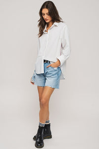 Twill Tape Button Down