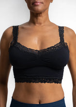 Load image into Gallery viewer, 1016 Solid Bra With Lace Trim
