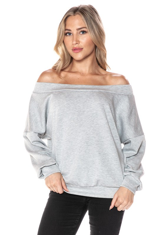 Casual Off Shoulder Top