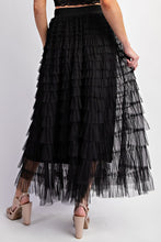 Load image into Gallery viewer, Black Tulle Skirt
