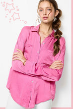 Load image into Gallery viewer, Best Selling Silk Top in Hot Pink
