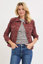 Load image into Gallery viewer, Risen Vintage Wash Jacket in Brown
