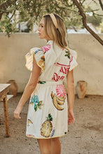 Load image into Gallery viewer, Zahra Island Ruffle Dress
