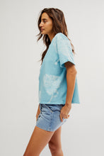 Load image into Gallery viewer, Free People Painted Floral Tee
