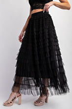Load image into Gallery viewer, Black Tulle Skirt
