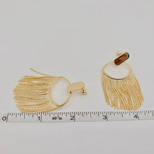 Load image into Gallery viewer, 18k Gold Plated Tassel Earrings
