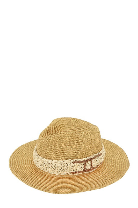 Gold Straw Hat