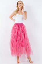Load image into Gallery viewer, Ruffle Tulle Skirt
