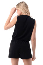 Load image into Gallery viewer, RESTOCK!  Surplice Romper with Pockets
