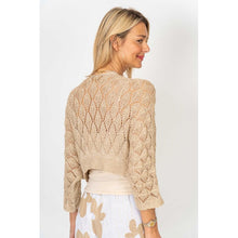Load image into Gallery viewer, Gold Knitted Cardigan
