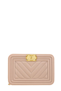 Jelly Crossbody Bag in Nude & Fuchsia