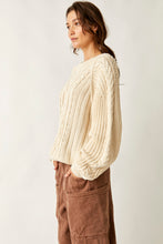 Load image into Gallery viewer, Free People Frankie Cable Sweater
