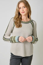 Load image into Gallery viewer, Raglan Sleeve Top in Stone-Best Seller
