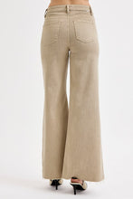 Load image into Gallery viewer, Risen High Rise Tummy Control Lurex Palazzo Denim
