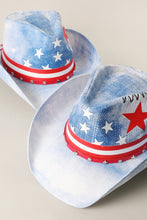 Load image into Gallery viewer, Star Band Cowboy Hat
