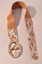 Load image into Gallery viewer, Snakeskin Print Stretch Belt-in 4 Colors
