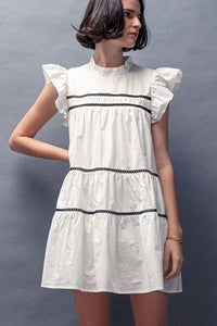 Ruffle Mini Dress