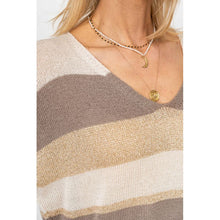 Load image into Gallery viewer, Lightweight Stripe Sweater
