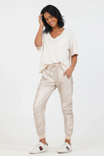 Load image into Gallery viewer, Suzy D London Ultimate Jogger in Gold &amp; Silver
