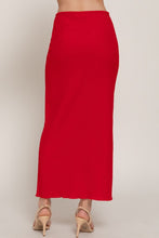 Load image into Gallery viewer, Red Knit Skirt

