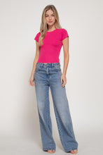 Load image into Gallery viewer, Cap Sleeve Knit Top
