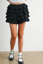 Load image into Gallery viewer, Eyelet Ruffled Skort
