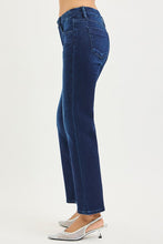 Load image into Gallery viewer, Risen Tummy Control Mid Rise Ankle Straight Jeans
