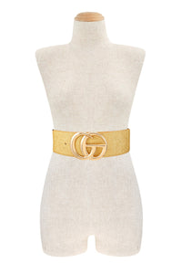 GG Metallic Stretch Belt in 4 Colors