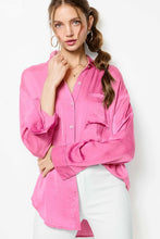 Load image into Gallery viewer, Best Selling Silk Top in Hot Pink
