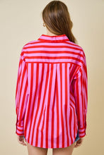 Load image into Gallery viewer, Striped Button Down Shirt
