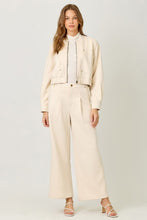 Load image into Gallery viewer, Suede Bomber Jacket
