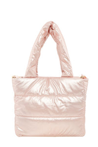 Quilted Puffer Tote