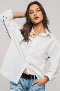 Twill Tape Button Down