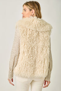 Shaggy Faux Fur Vest
